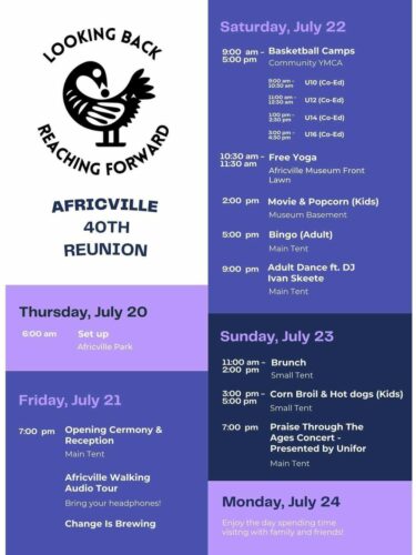 Africville 40th Reunion July 20 24 2023 002